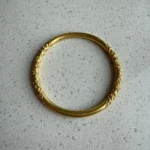 24K pure gold bracelet, 18g-protecting peace<br>