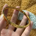 999.9 24K Solid Gold  12.8g Solid Gold Bracelets - Image 2